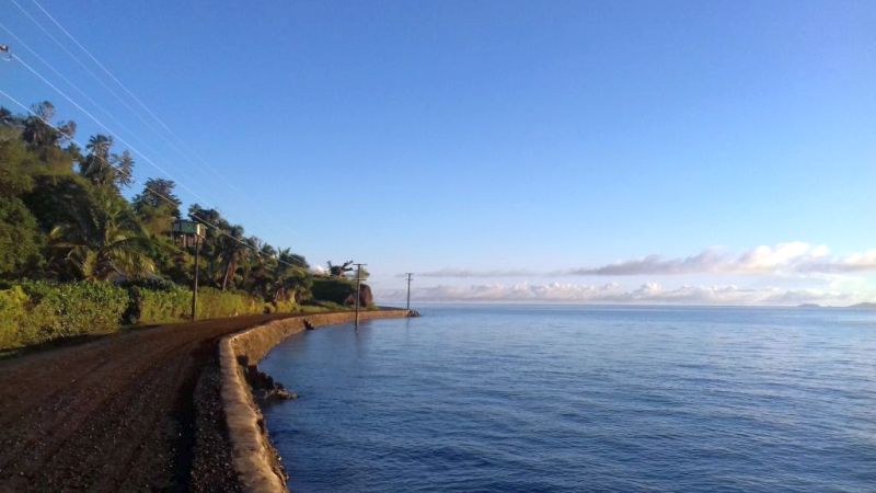 Levula, Ovalau, coastal road